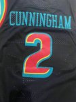 Maillot de Basket #2 Cunningham Pistons M&N Noir